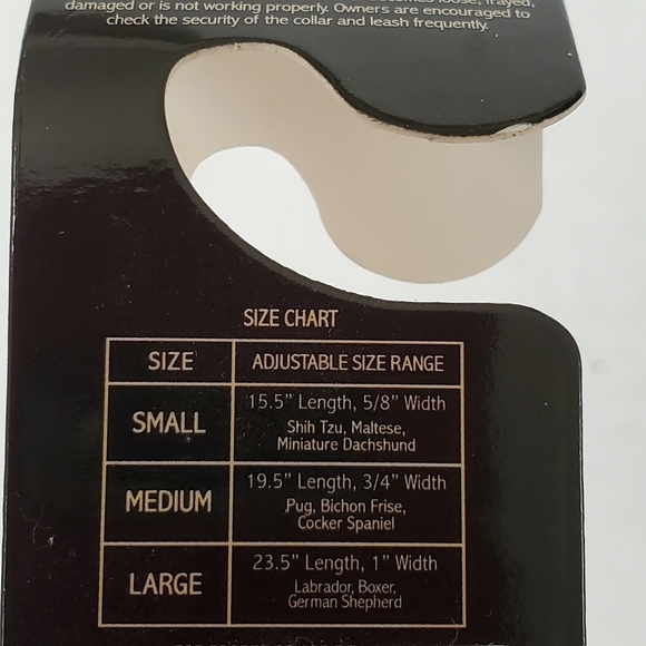 AKC Dog Collar Faux Red Crocodile w K-9 Rubies S - Picture 13 of 15